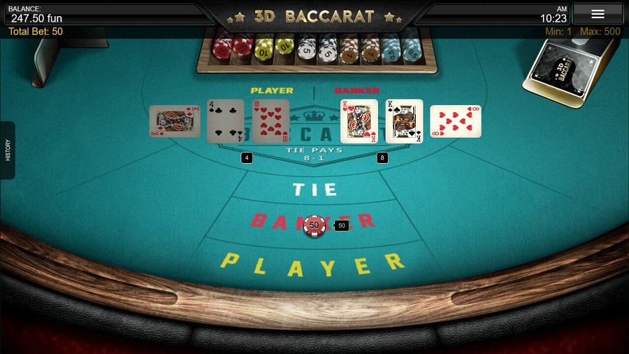 3D Baccarat siêu hấp dẫn, dễ kiếm tiền